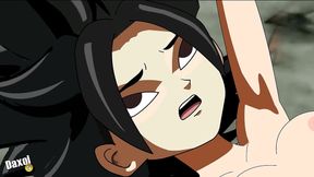 Dragon Ball Super Caulifla Fucks Daxol Hard In Hentai Action