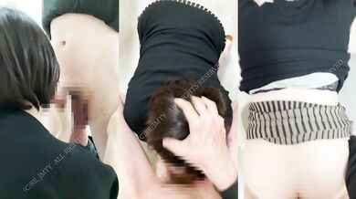 [Married Woman Diary] NTR Blowjob Deep Throating Doggy Style Married Woman in the public restroom