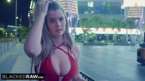 ”Buxxom Hot Girl Hooks Up With monster cock After Party”
