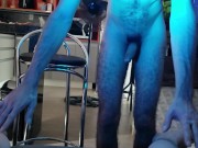 TWO UNCUT DICKS FROTTING AND CUMMING TOGETHER