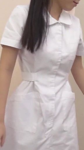 Dirty Nurse Sucks a Patient After Seducing Her Doctor and Getting Cunt Screwed