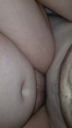Pregnant MILF wife fucks while cheating with stranger for an hour and gets two creampies in her pussy shorts 14