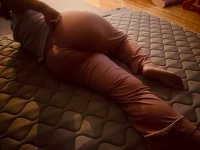 PAWG booty from the couch