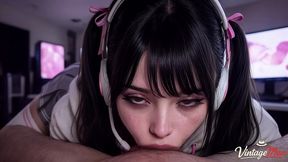 my fans streamer invited her grandfather to fuck her on stream [ai]