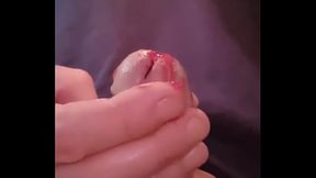 AAA batteries and hot wax