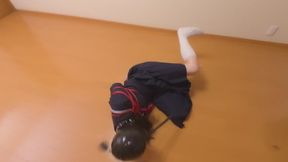 Restraint, wooden board binding, and respiratory depression