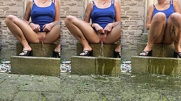 Tiatinkles - BackAlley Slut Pissing - IMG_3543 - Sep 17, 2025