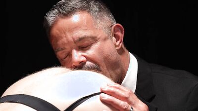 Watch Boy For SALE get fingered and dominated by Latino studs in a wild threesome with Reece Scott