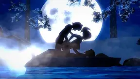 Horny Anime Babe Deepthroats BBC Dick & Takes Big Load Down Her Throat