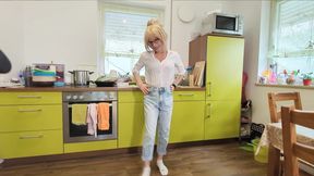 I'm Angry with You, My Boy! as a Punishment, You Punch Yourself While Jerking off! JOI CBT German