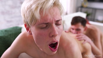 Twinks Trying On Underwear Turns Into Hot Bareback Sex