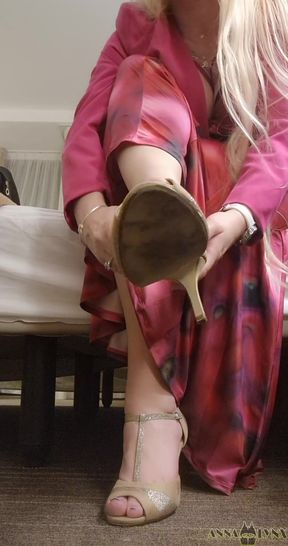 Taking off My High Heels After a Party
