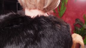 Hot Fur Coat Collection - Part 2. Fetish MILF Arya Grander