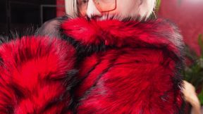 Hot Fur Coat Collection - Part 2. Fetish MILF Arya Grander
