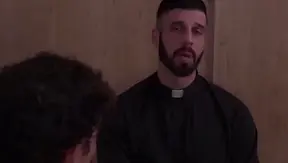 Celibate Fathers Release Sexual Tension in Intense Priest Fantasy Scene