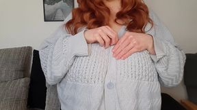 My Tits in Blue Lace Bra