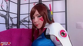 1st Painful Anal D.va From Overwatch