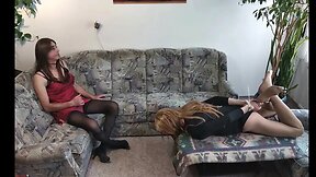 Trans Baby Bondage - Sissy tiet up and gagged