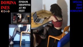 FINDOM INES makes FOOT DOMINATION (part 1) 480p