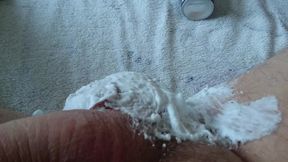 pflegerisch erregende rasur vom arschloch und hodensack