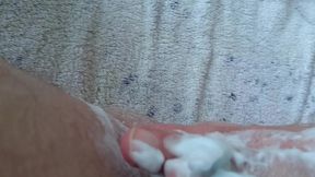 pflegerisch erregende rasur vom arschloch und hodensack