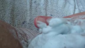 pflegerisch erregende rasur vom arschloch und hodensack