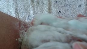 pflegerisch erregende rasur vom arschloch und hodensack