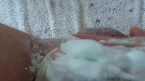 pflegerisch erregende rasur vom arschloch und hodensack
