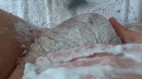 pflegerisch erregende rasur vom arschloch und hodensack