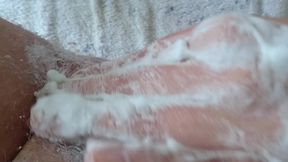 pflegerisch erregende rasur vom arschloch und hodensack