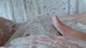 pflegerisch erregende rasur vom arschloch und hodensack