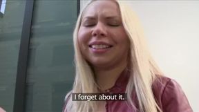 PublicSex Russian blonde loves strangers big cock