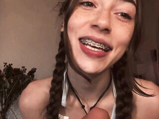 Tiana Blow OnlyFans SOLO 15min BJ Deepthroat and Playing with Cum