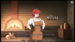 Tomboy Love in Hot Forge Hentai Game Ep.1 she is masturbating while thinking of you !