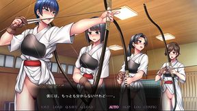 Saimin Seishidou -Secret Lesson- Suzumura Kaho and Takanashi Shizuku Archery club route 4
