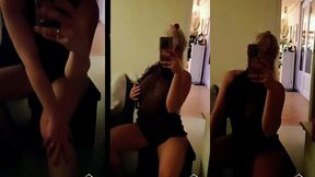 essayage d un ensemble transparent - belle soiree - ( rattrapage de contenu )