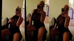 essayage d un ensemble transparent - belle soiree - ( rattrapage de contenu )