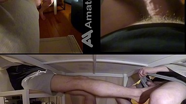Friends' Truth or Dare Game Turns Into Mutual Footjobs - part 1