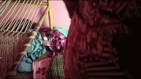 Left girlfriend doggy style at her home