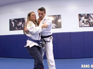 Karate Tutor screws his Student right after ground fight
