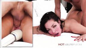 ”HotMilfsFuck - Demi Diveena Takes Shaft 4 Da 1st Time On Cam!”