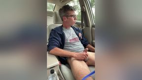 Love Jacking Off In My Car In These Sexy Blue Undies