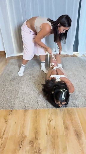Courtney's *** From Slave to Captor Ft Latina (4k)