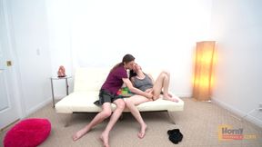 Parents' Sex Sounds Leads to Stepsibling Sex