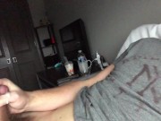 Gay Teen Blows a Load after Class