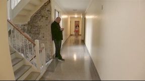 Hallway Hooters Mesmerized and following Blowjob orders