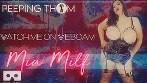 Mia MILF - Watch Me On Webcam - PeepingThom