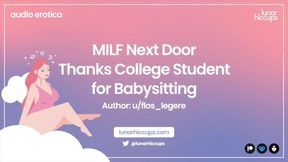 Asmr Thanks College Student For Babysitting By U/flos Legere [audio Roleplay]