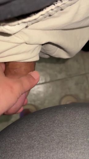 Big-bootied Girl Grabs Stranger's Dick