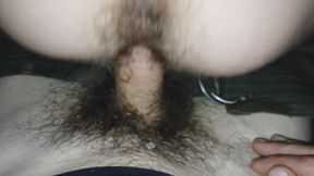 hairy pussy slut sucked cock and fucked bus driver